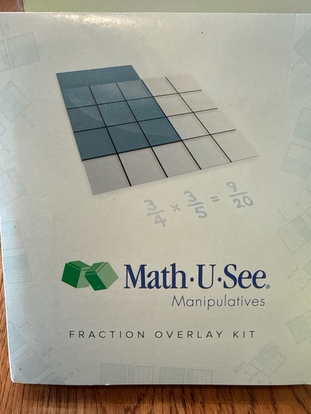 Fraction Overlay Kit — Blue & Green